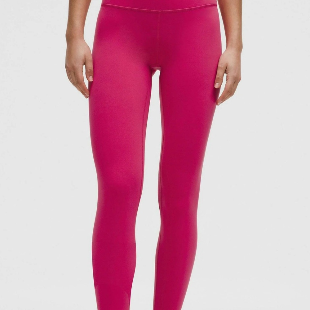 Lululemon Athletica Bold Pink Leggings